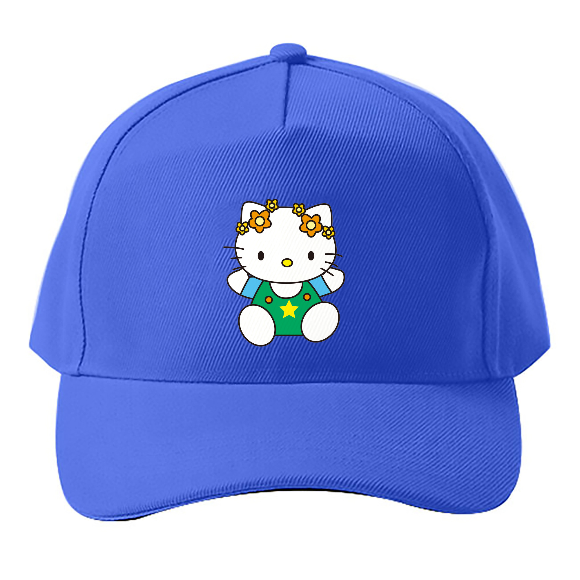 （画像用） Hello Kitty ハローキティ ベースボールキャップ 綿100％ 男女兼用 帽子 スポーツ